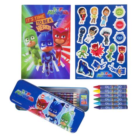 PJ Masks Colouring Bumper Stationary Set 25cm Extra Image 1